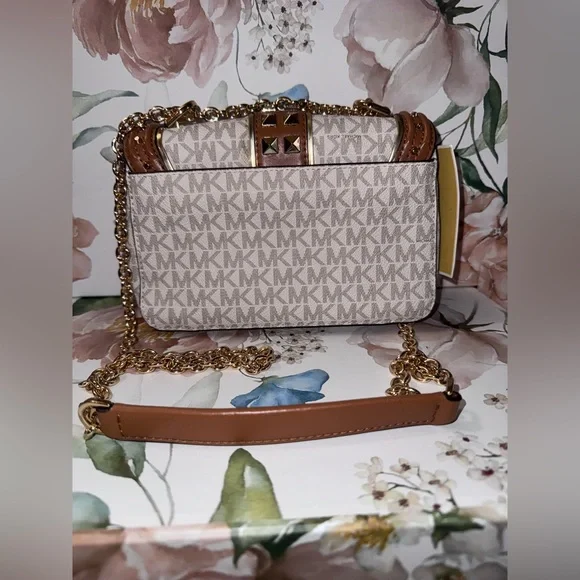 Michael Kors SoHo Frameout Signature Chain Shoulder Bag - Picture 3 of 5